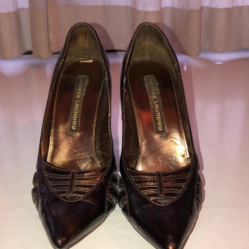 Chocolate Bronze stylish heels